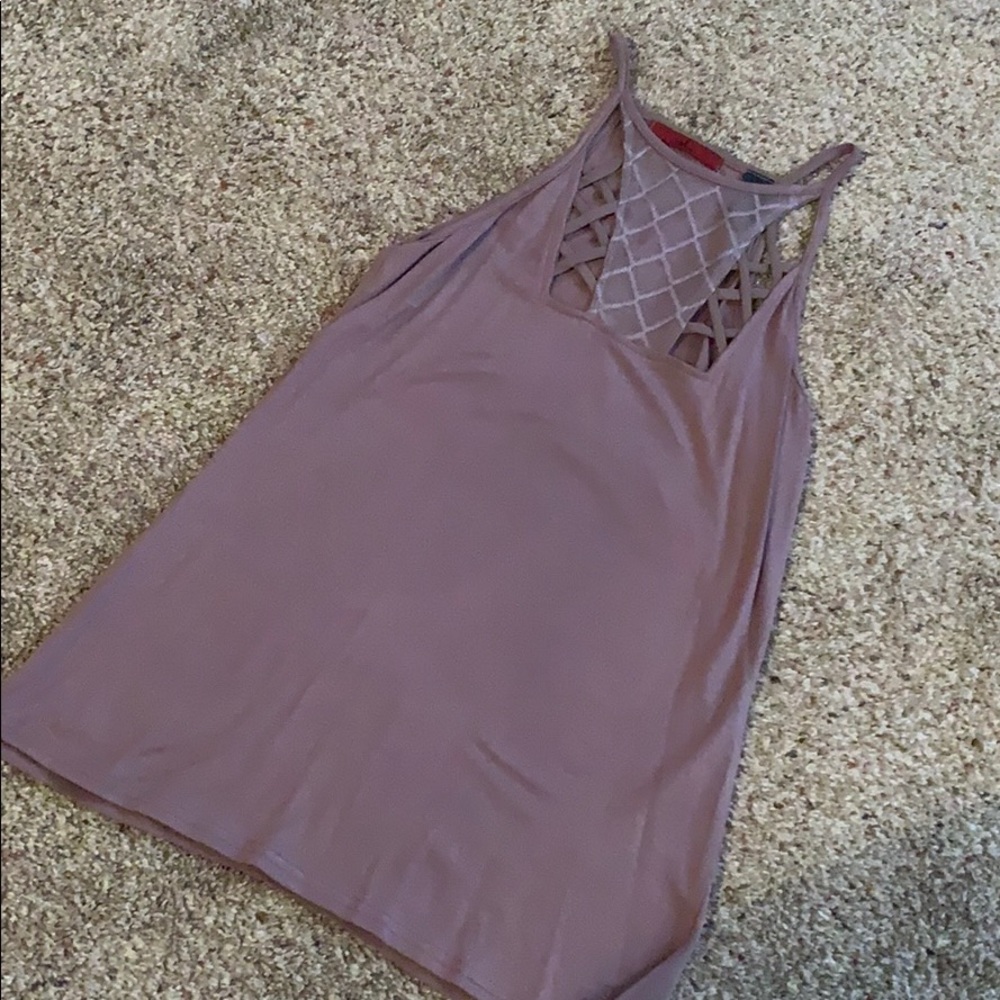 Red by BKE tank top